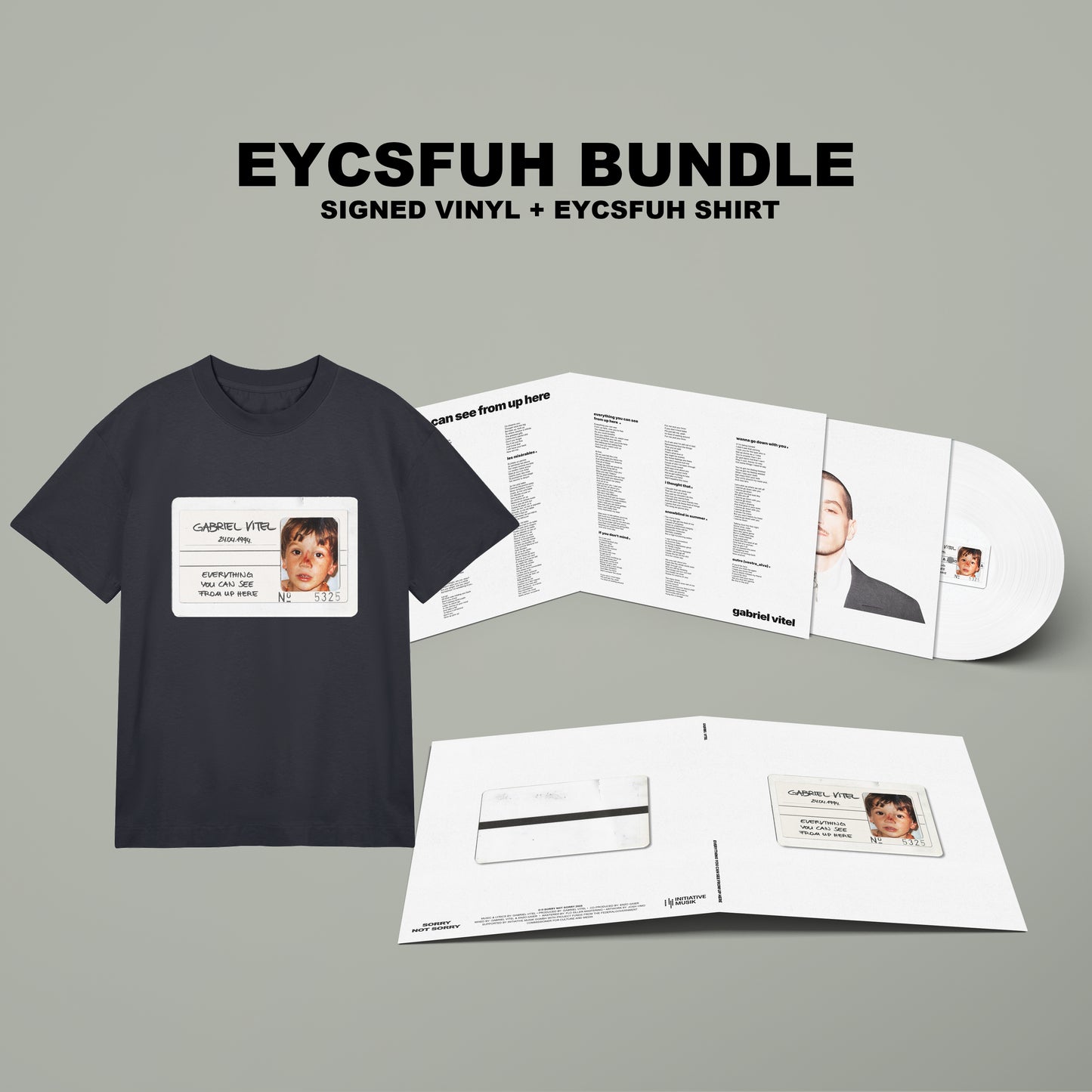 Pre-Order "EVERYTHING YOU CAN SEE FROM UP HERE " Bundle