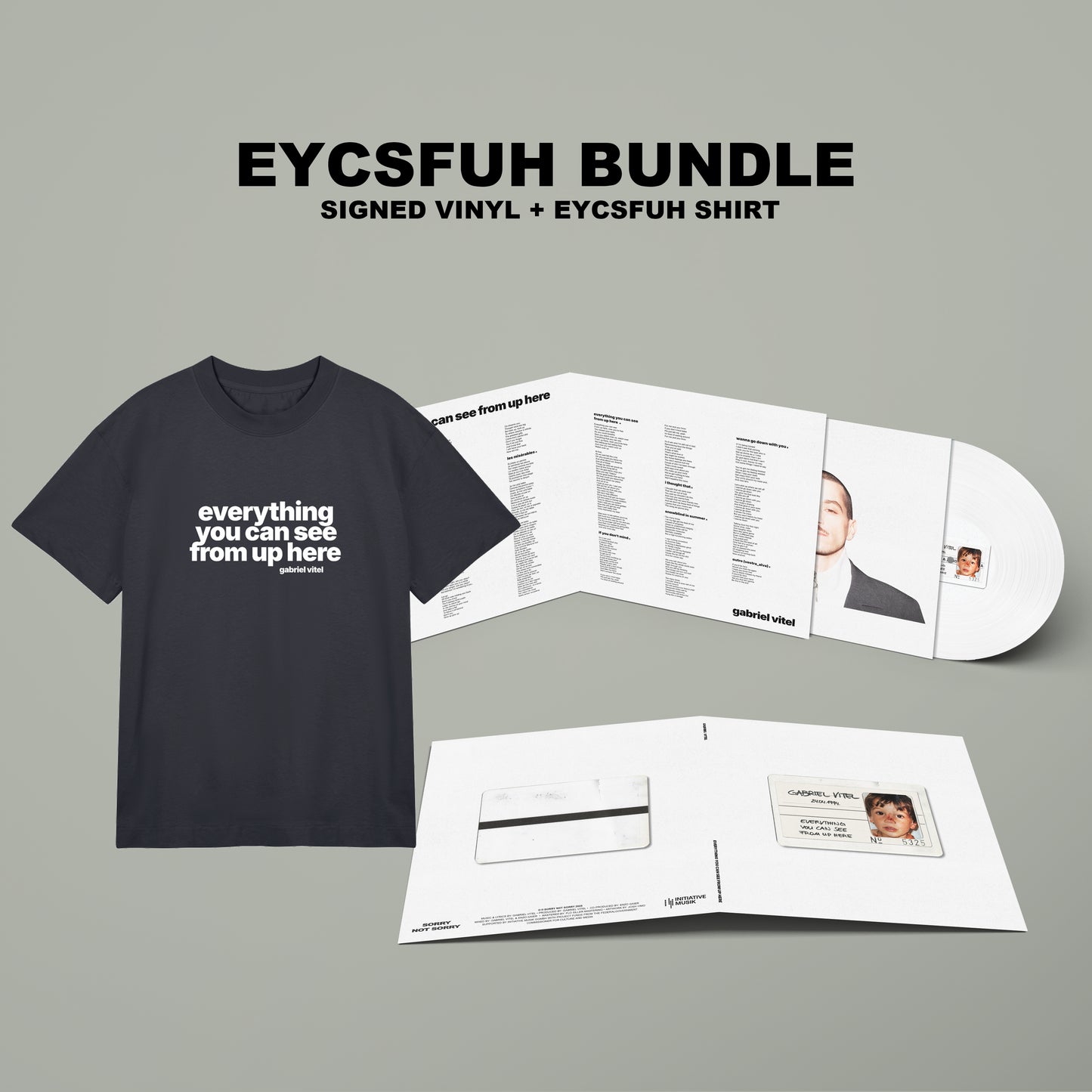 Pre-Order "EVERYTHING YOU CAN SEE FROM UP HERE " Bundle