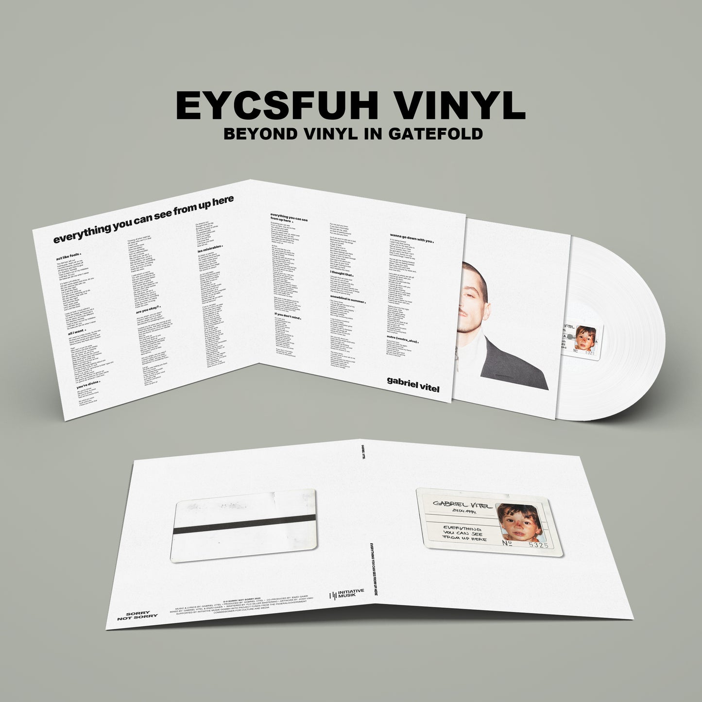 Pre-Order "EVERYTHING YOU CAN SEE FROM UP HERE " Bundle