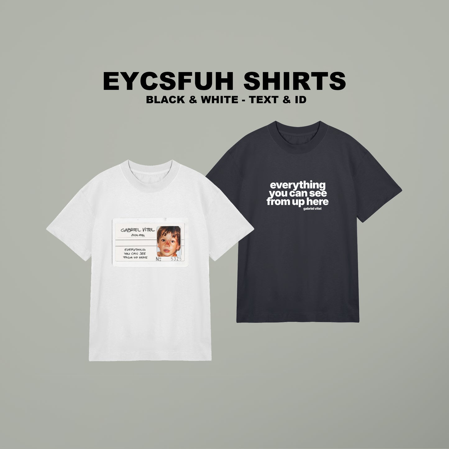 Pre-Order "EVERYTHING YOU CAN SEE FROM UP HERE" Shirt